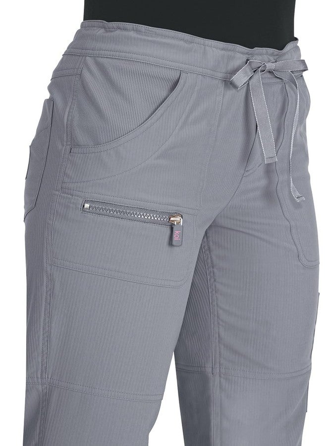 KOI 721 Women's Peace Pant (Platinum Grey, Medium) - Image 3